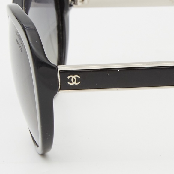 CHANEL INTERLOCKING CC LOGO CAT-EYE SUNGLASSES (5269) - Picture 3 of 9